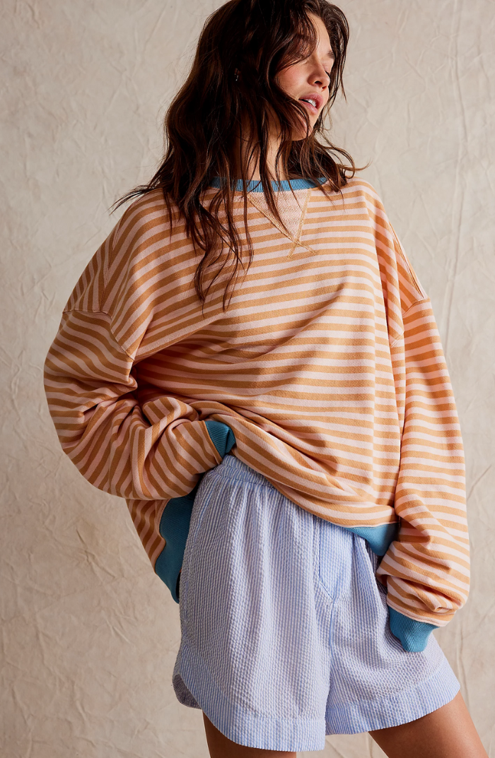 Esther | Oversized Gestreepte Sweater