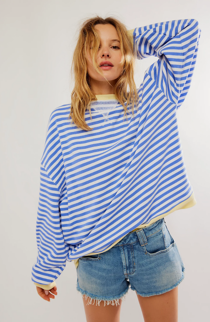 Esther | Oversized Gestreepte Sweater