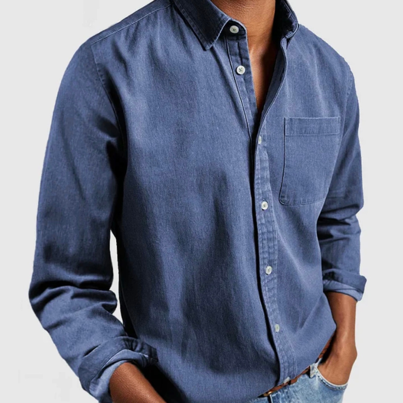 Alexander | Stylish Denim Overhemd