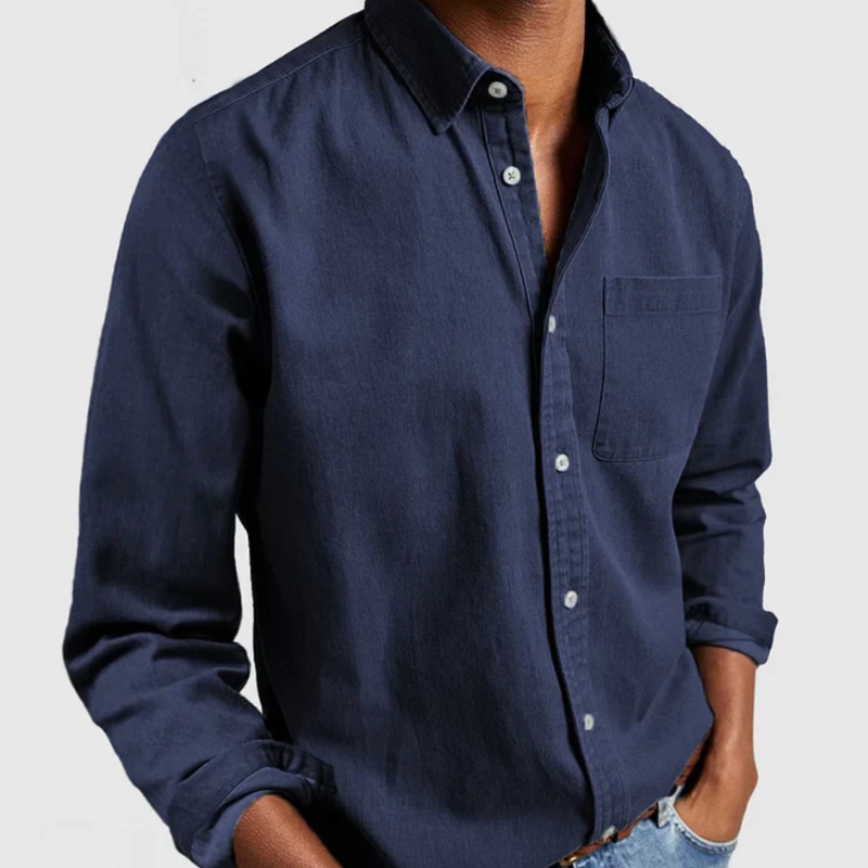 Alexander | Stylish Denim Overhemd