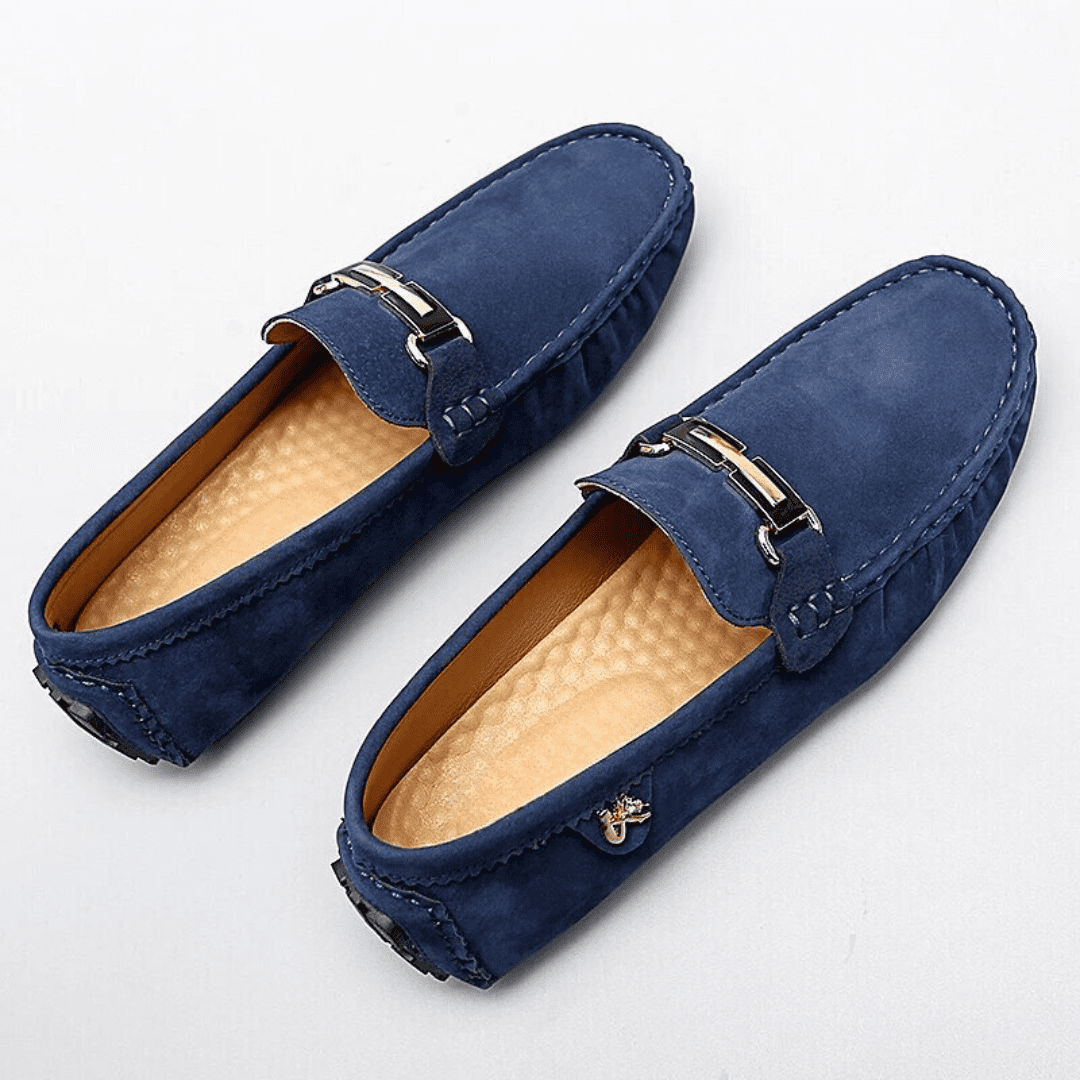 Giuseppe | Luxe Suède Leren Loafers