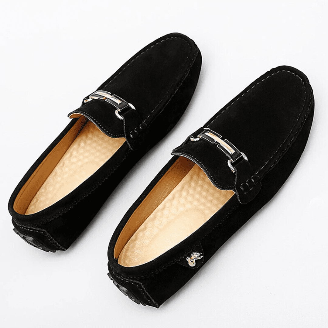 Giuseppe | Luxe Suède Leren Loafers