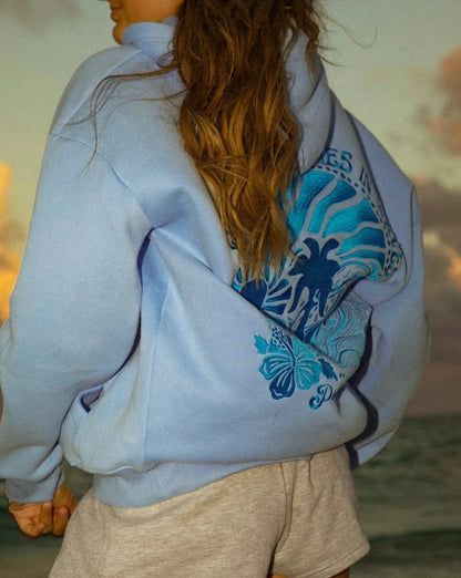 Marine | Stijlvolle Tropische Hoodie