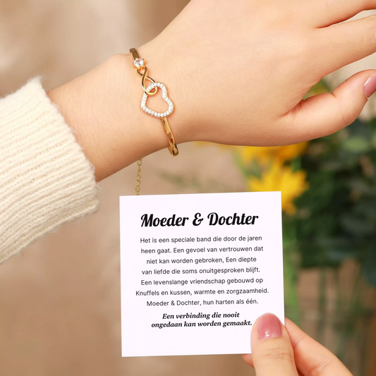 Moeder & Dochter | Oneindige Hart Armband