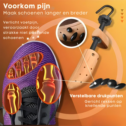 ShoeStretcher Pro | Maak Elke Schoen Passend