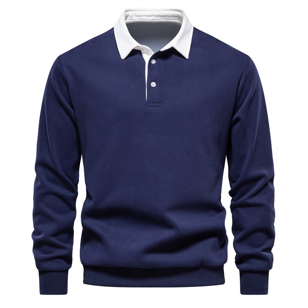 Simon | Stijlvolle Polo Sweater