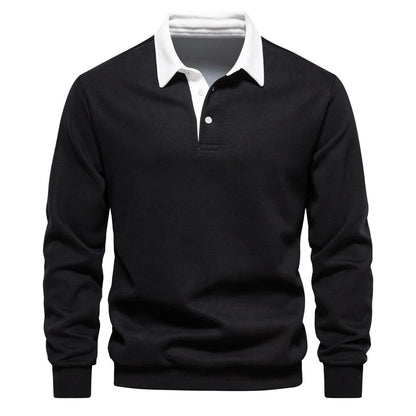 Simon | Stijlvolle Polo Sweater