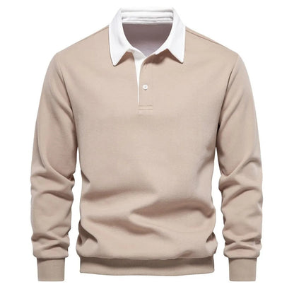 Simon | Stijlvolle Polo Sweater