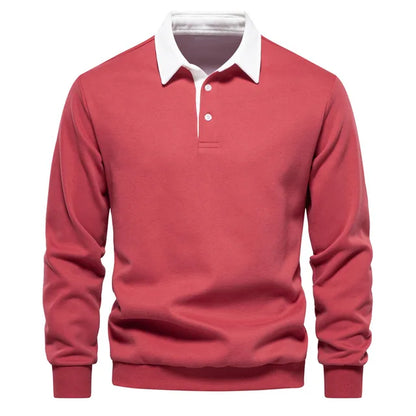 Simon | Stijlvolle Polo Sweater