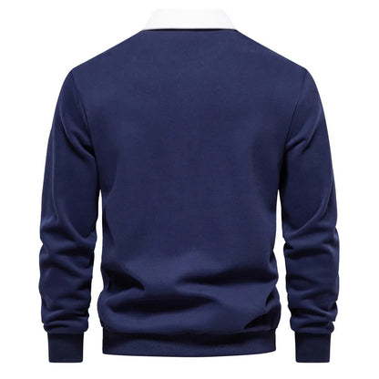 Simon | Stijlvolle Polo Sweater