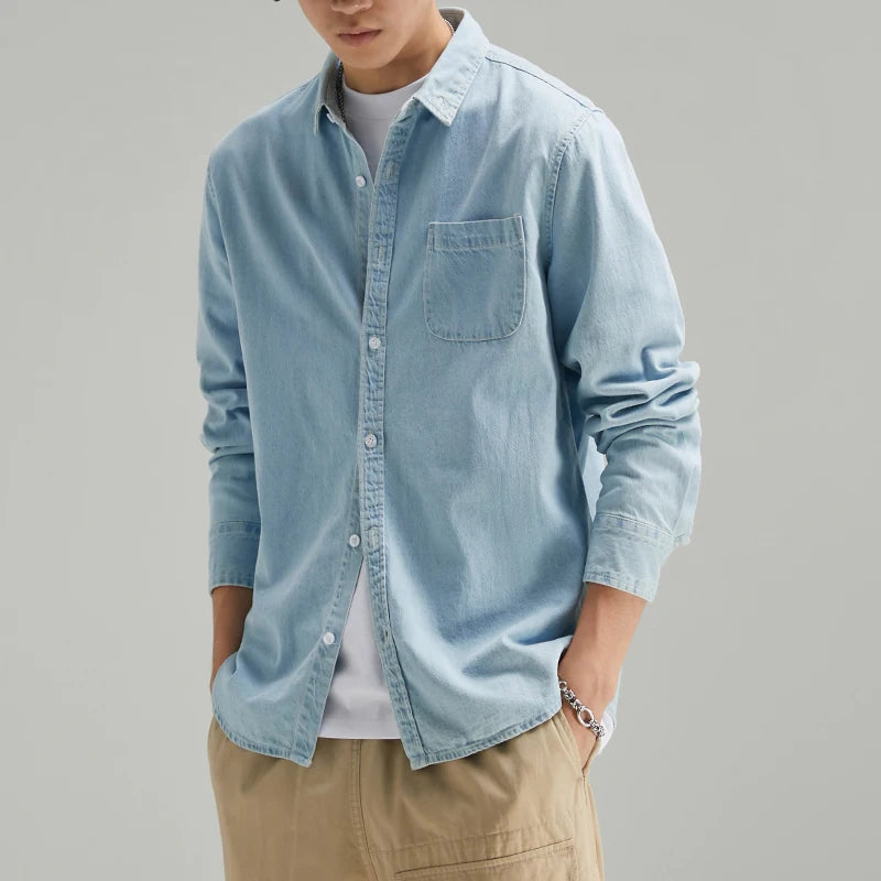 Nya | Katoenen Denim Shirt