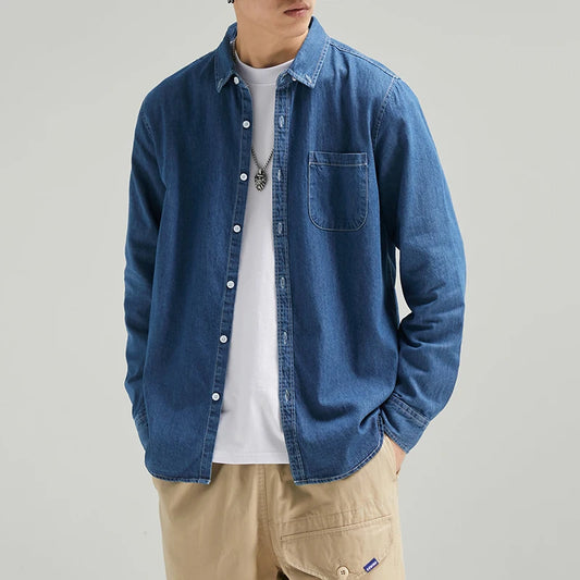 Nya | Katoenen Denim Shirt