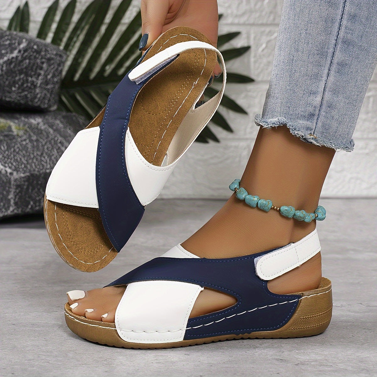 Luna | Orthopedische Leren Sandalen