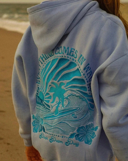 Marine | Stijlvolle Tropische Hoodie