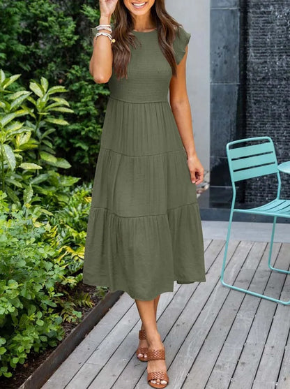 Joline | Comfortabele Maxi-Jurk voor de Zomer