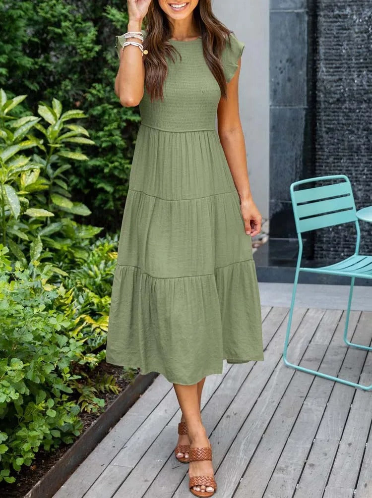 Joline | Comfortabele Maxi-Jurk voor de Zomer