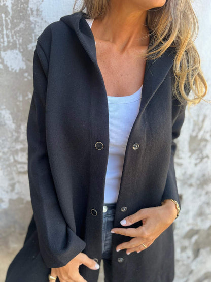 Elisa | Casual Blazer met Capuchon