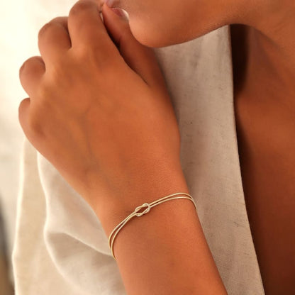 Vahla | Minimalistische Knoop Armband