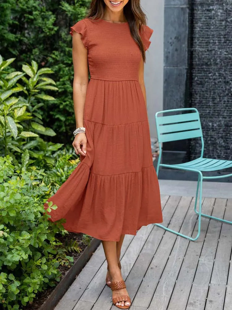 Joline | Comfortabele Maxi-Jurk voor de Zomer