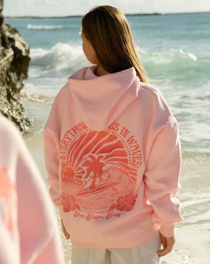 Marine | Stijlvolle Tropische Hoodie