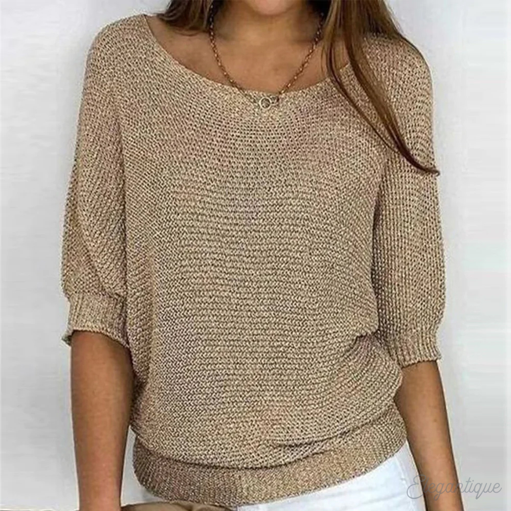 Suzie | Elegant Summer Sweater