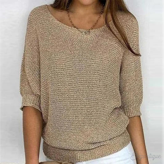 Suzie | Elegant Summer Sweater