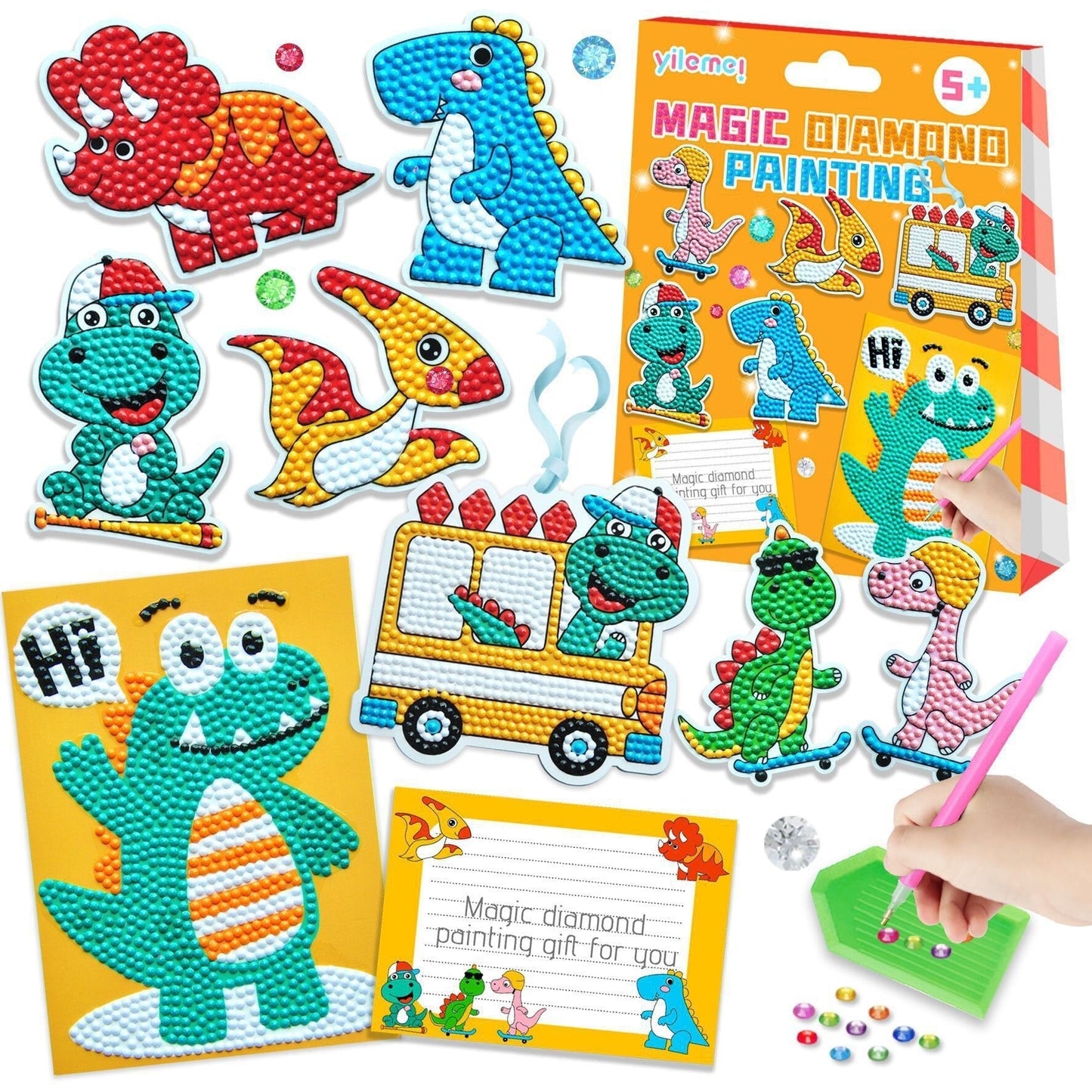 Glitterpret™ - Creatief met Diamanten - Sticker Kit