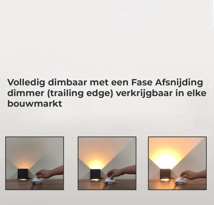 Lumi® Wandlamp | Sfeervolle LED Lamp